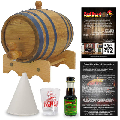 1 Liter Whiskey Liquor Flavoring Kit - Irish Whiskey -  - Red Head Barrels