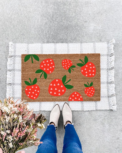 Strawberry Pattern -  - The Doormat Company