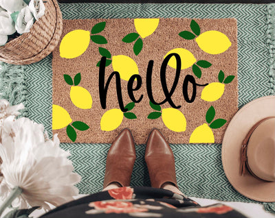 Hello - Lemons -  - The Doormat Company