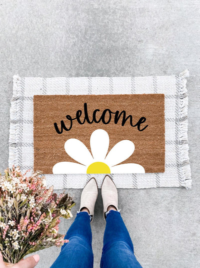 Big Daisy - Welcome -  - The Doormat Company