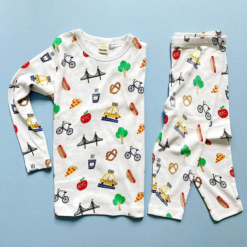 NYC Toddler Pajamas Set -  - Estella