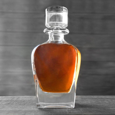 Monogrammed Antique Ornate Whiskey Decanter -  - Completeful
