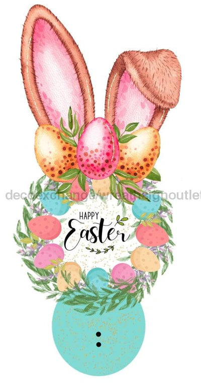 Bow Backer, Easter Bow Backer, wood sign, 13" wreath sign -  - DecoExchange®