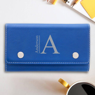 Personalized Blue Card & Dice Set -  - Completeful