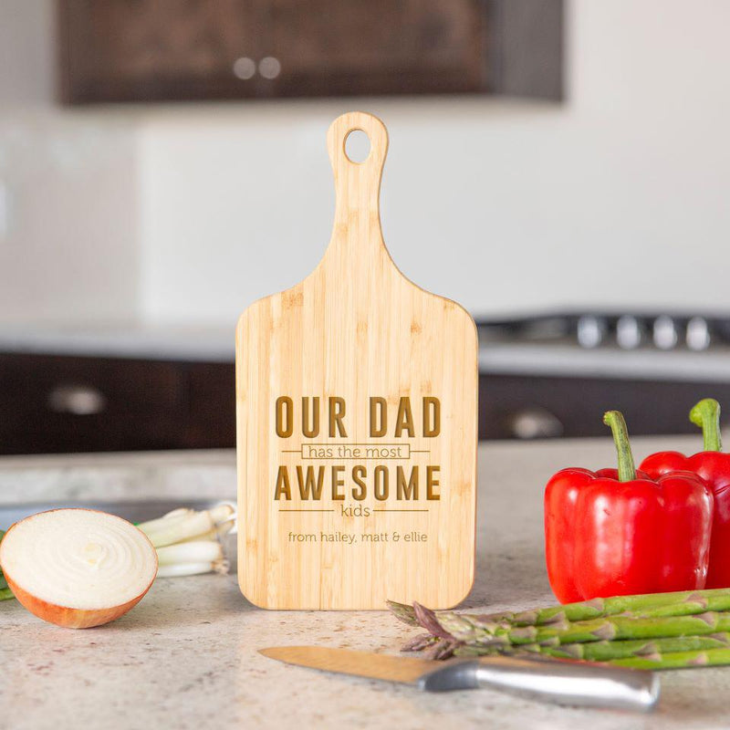 Personalized Handled Cutting Boards for Dad -  - Completeful