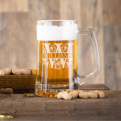 Personalized 14 oz. Beer Mug -  - Lazerworx