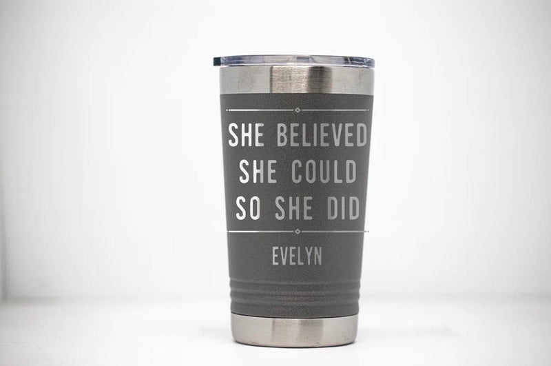 Personalized 16oz. Tumbler with Slider Lid - Mother&