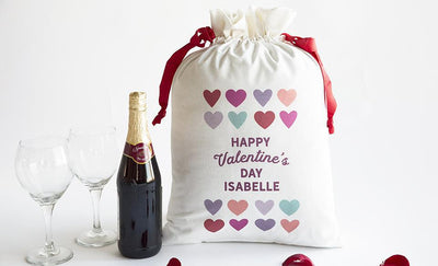 Personalized Love Themed Large Gift Bags -  - Wingpress Designs