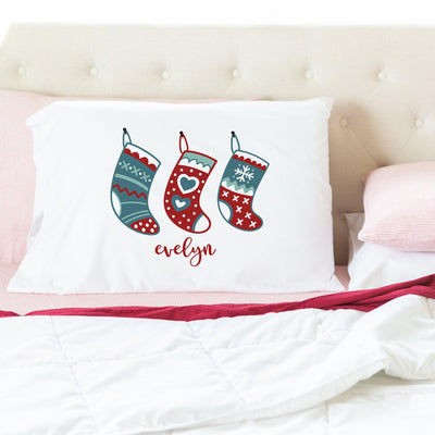 Personalized Kids' Christmas Pillowcases -  - Wingpress Designs