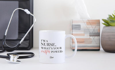 Personalized Super Nurse Mugs -  - Completeful