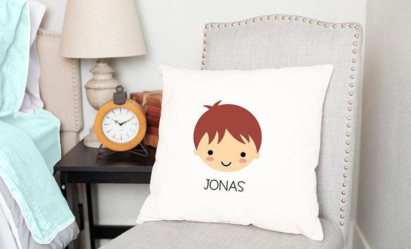 Personalized Children’s Character Throw Pillow Covers -  - Wingpress Designs
