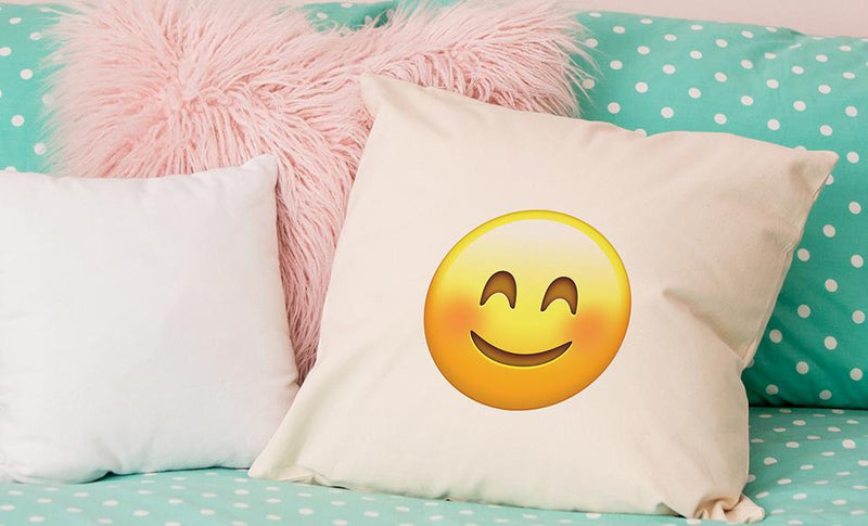 Personalized Emoji Throw Pillow Covers -  - Wingpress Designs