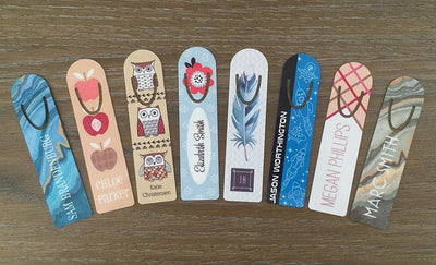 Personalized Bookmarks -  - Wingpress Designs