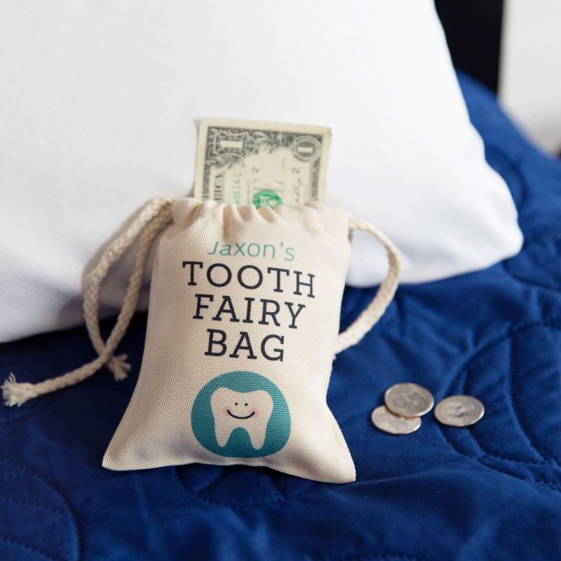 Personalized Kids Tooth Fairy Bags -  - Wingpress Designs