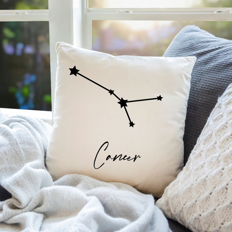 Astrology Zodiac Sign Throw Pillow -  - Wingpress Designs