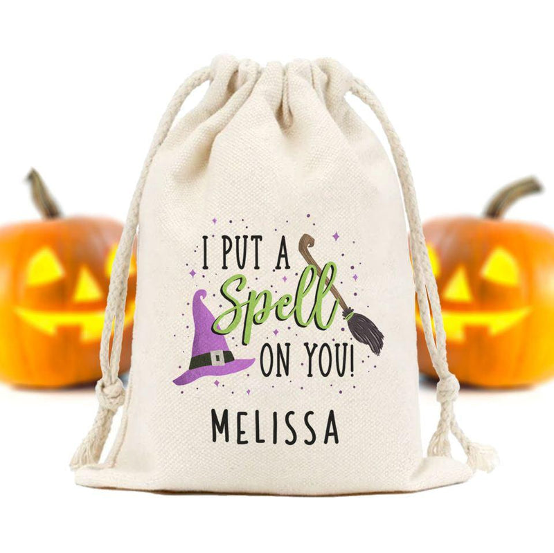 Personalized Halloween Favor Bags -  - Wingpress Designs