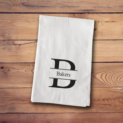 Personalized Classic Cotton Tea Towels -  - Wingpress Designs