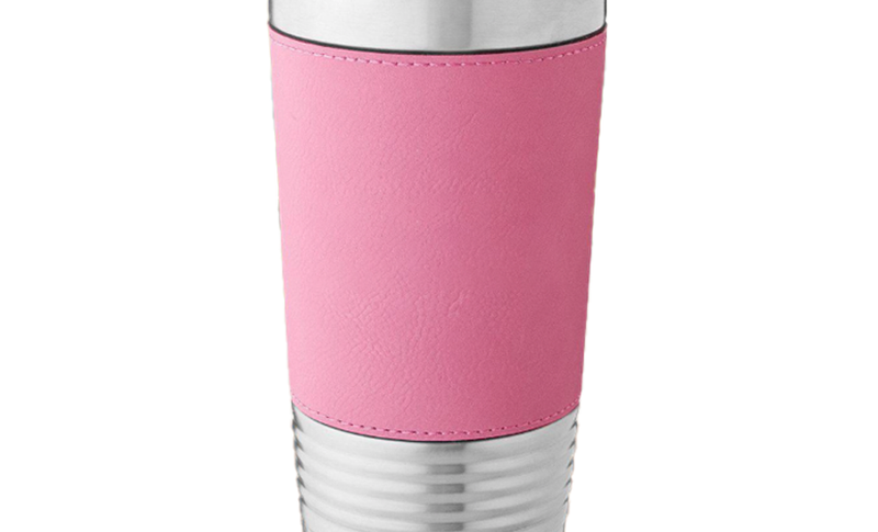 Personalized Travel Tumblers - 20oz. - Pink - Completeful