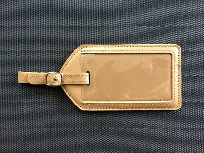 Genuine Leather Luggage Tag Cases -  - Qualtry