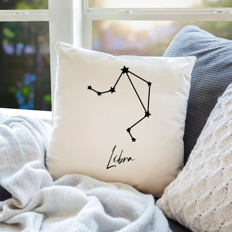 Astrology Zodiac Sign Throw Pillow -  - Wingpress Designs