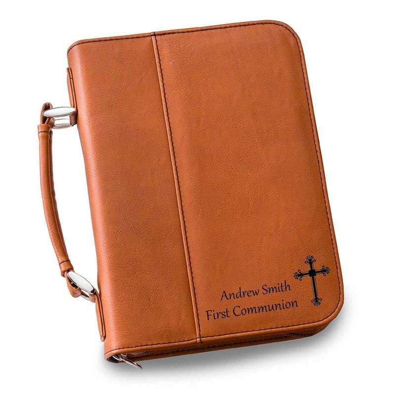 Personalized Leather Bible Cover - 6 Colors - Rawhide - JDS