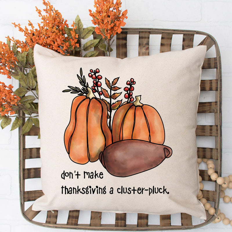 Non-Personalized Thanksgiving Throw Pillow Covers -  - Wingpress Designs