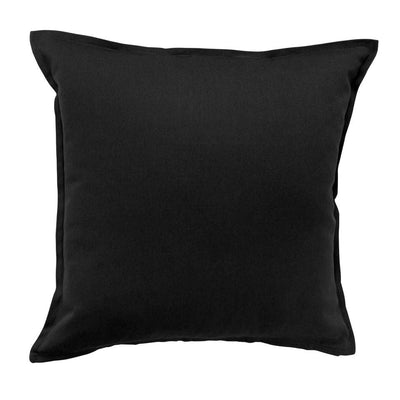 Monogram Colorful Throw Pillow Covers - Black - Wingpress Designs