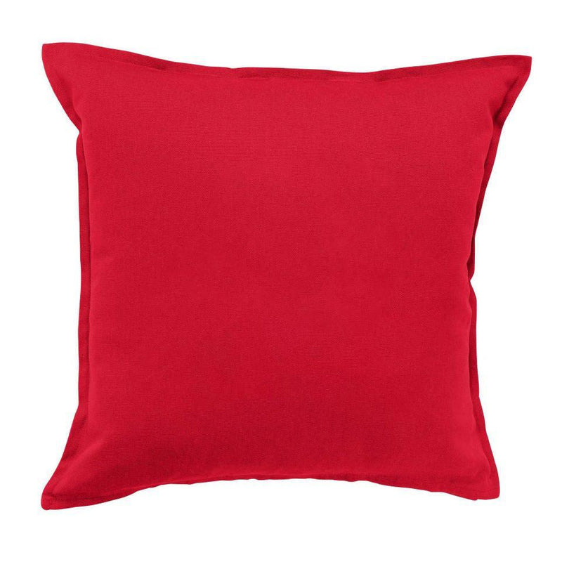 Monogram Colorful Throw Pillow Covers - Red - Wingpress Designs
