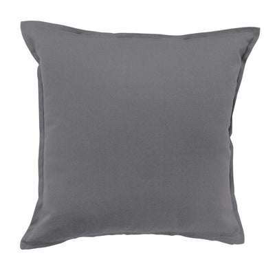 Monogram Colorful Throw Pillow Covers - Slate - Wingpress Designs