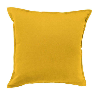 Family Names Throw Pillow Covers - 8 Colors - Yellow / Typewriter - Wingpress Designs