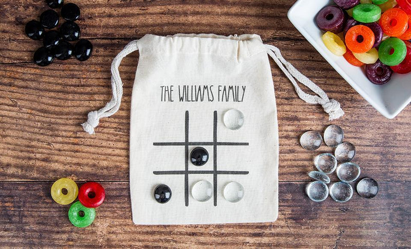 Personalized Kids Tic-Tac-Toe Game in a Bag -  - Wingpress Designs