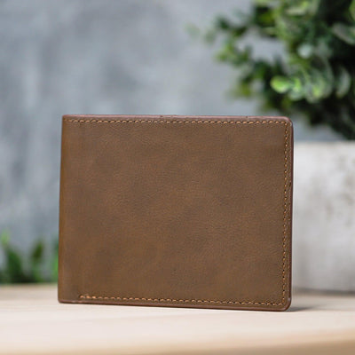 Personalized 	Bifold Wallet with Zipper -  - Completeful