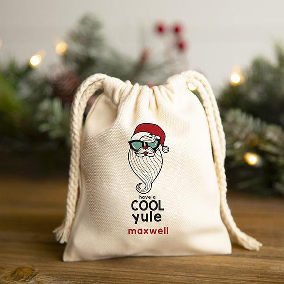 Personalized Small Christmas Gift Bags Custom Printed Festive Holiday Designs Perfect for Wrapping Presents and Stocking Stuffers A Gift Personalized