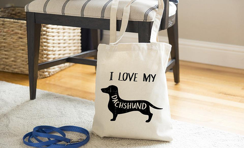 Personalized Dog Tote Bags -  - Wingpress Designs