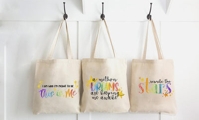 Kids Dreamer Collection Tote Bags -  - Wingpress Designs