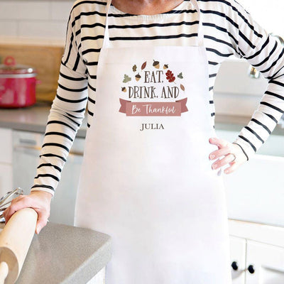 Personalized Thanksgiving Aprons -  - Wingpress Designs