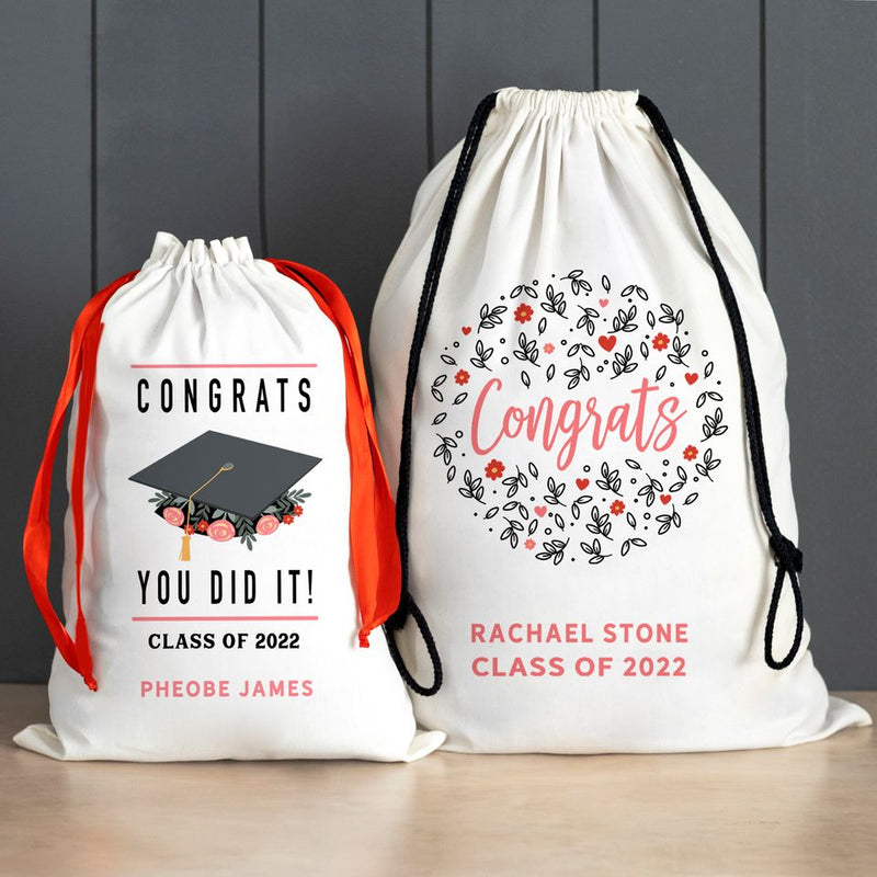Personalized Graduation Gift Bags -  - Wingpress Designs
