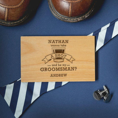 Personalized Groomsmen Proposal Cards -  - Completeful