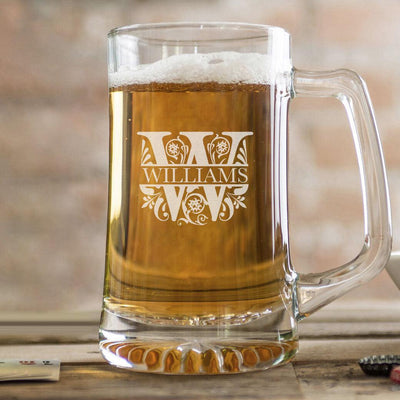 Personalized Beer Mug 25 oz. -  - Lazerworx