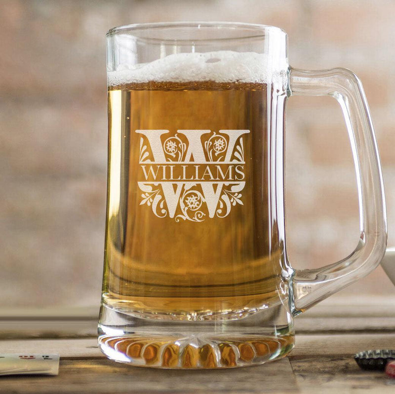 Personalized Beer Mug 25 oz. -  - Lazerworx