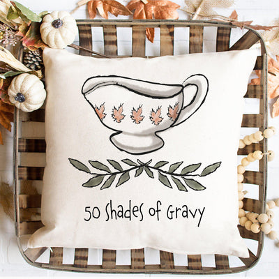 Non-Personalized Thanksgiving Throw Pillow Covers -  - Wingpress Designs