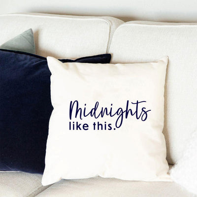 Personalized Midnights Throw Pillow Covers -  - Wingpress Designs