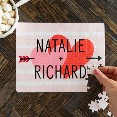 Personalized Valentine Puzzles -  - Wingpress Designs