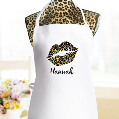 Personalized Animal Print Aprons -  - Wingpress Designs