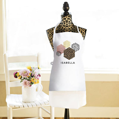 Personalized Animal Print Aprons -  - Wingpress Designs