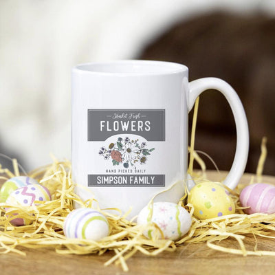 Personalized Vintage Farmhouse Easter Mugs -  - Completeful