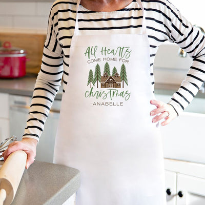 Personalized Woodland Christmas Aprons -  - Wingpress Designs