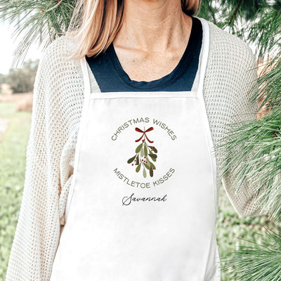 Personalized Woodland Christmas Aprons -  - Wingpress Designs