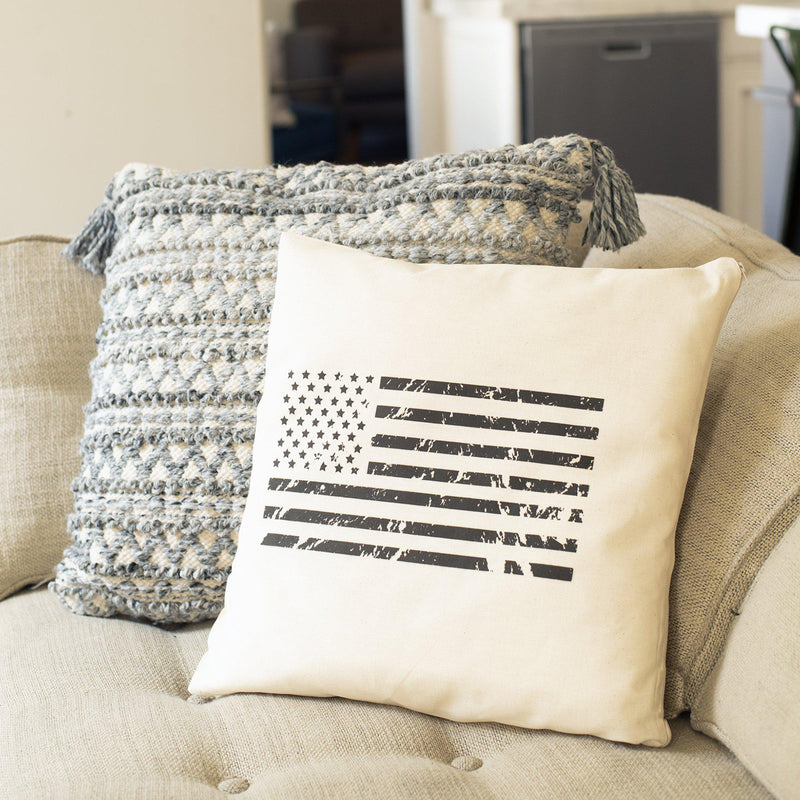 Patriotic Throw Pillow Covers -  - Wingpress Designs