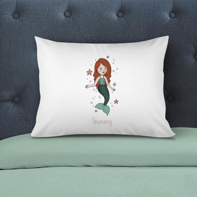 Personalized Kids' Mermaid Pillowcases -  - Wingpress Designs